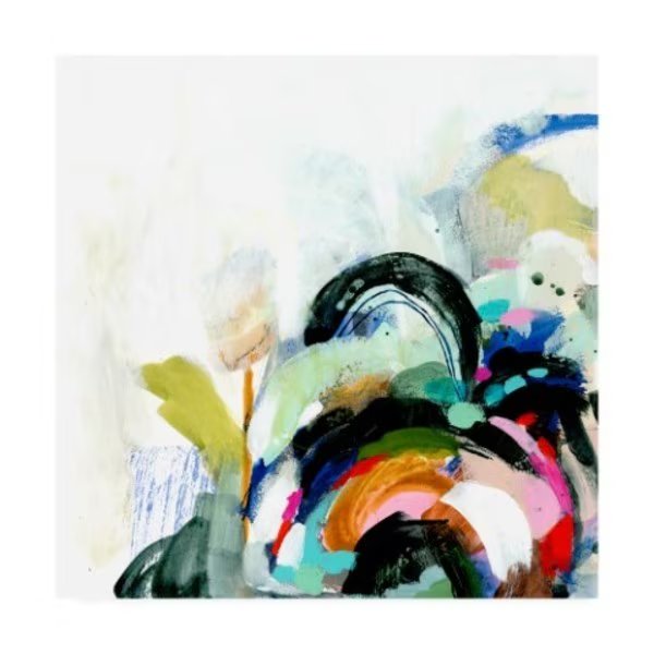 Victoria Borges 'Collider I' Canvas Art, 35x35, Trademark Fine Art, Mfr#: WAG13836-C3535GG